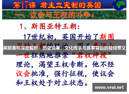 英联赛杯深度解析:历史沿革、文化传承与赛事背后的独特意义 英联赛杯深度解析:历史沿革、文化传承与赛事背后的独特意义